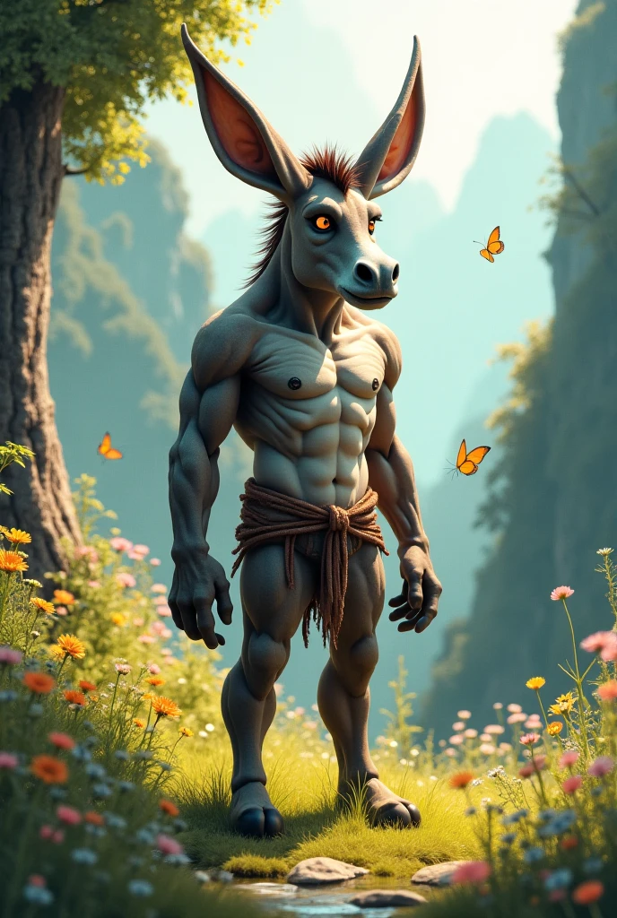 anthro deer head,horny,sexy eyes,dick,cum load,solo,city street,naked,(fluffly body),muscular(by Zaush)[sunset,neon ligths]