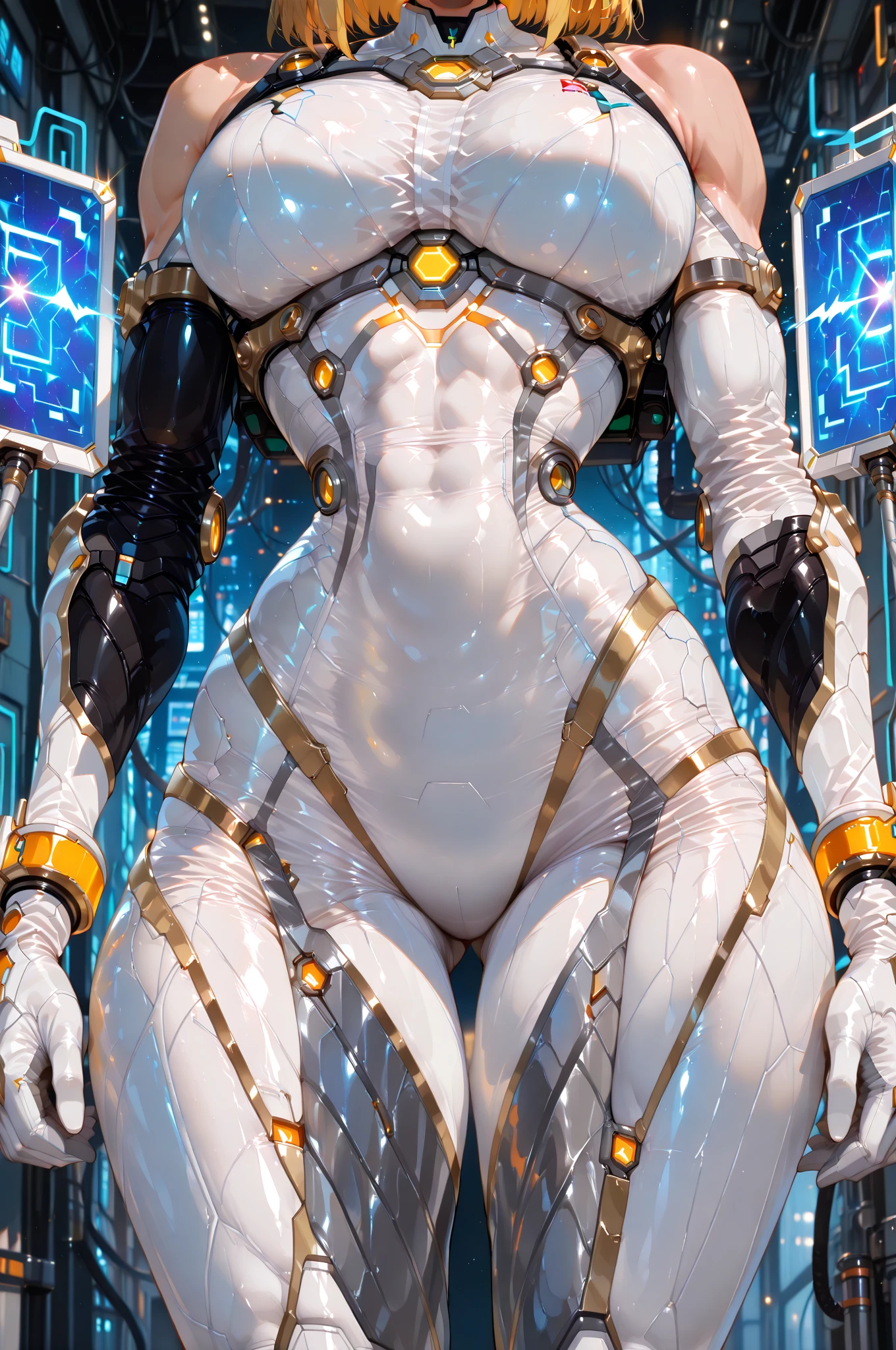 Nix, alone, Helmet, cowboy shot,
spaceship, industrial, performer,
(Extremely detailed, masterpiece, highest quality), fat girl、adult woman、Chubby-chan、thick body、reality、professional photos、genuine、thick body, big 、 big ass、big belly、thick thighs、mechanical bodysuit, サイバーHelmet, blue suit, 青いHelmet