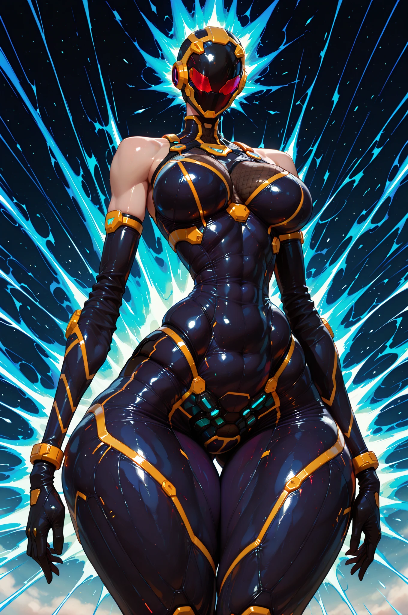 "thin Hourglass figure with a slender waist, curvy hips, and a prominent, voluptuous buttocks."