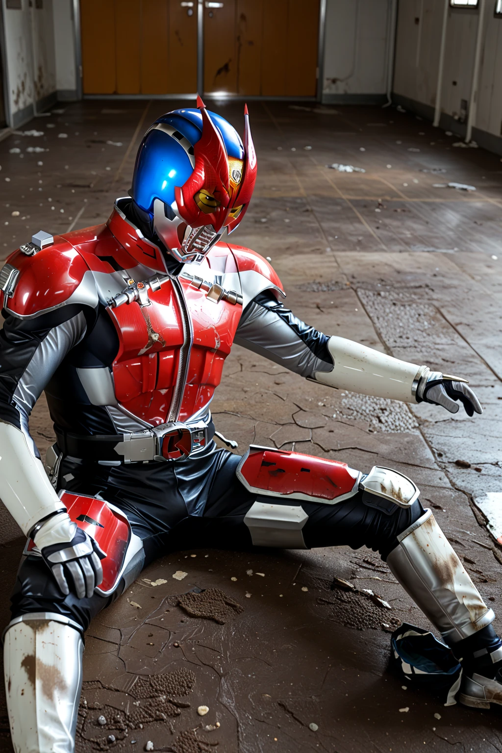 A tall muscular boy , Naked , Legs spread , （The whole body of the character），impact , Sweaty , Wet , Seductive , Bigboobs , large bulge , big balls , big assa，Exposing the pectoral muscles，Wu Yifan，Tight rubber clothing