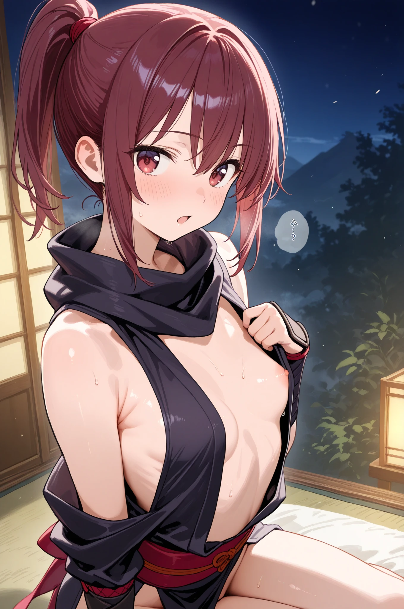topless anime women sexy busty