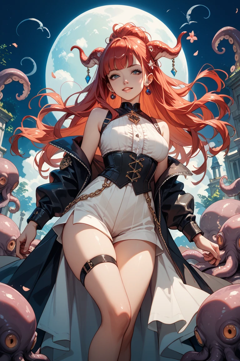  ((best quality)), ((masterpiece)), (detailed), 1 fairy girl, off-shoulder sweater, a fairy, fairy girl, winged pixie girl, girl fairy, various different types of insect wings, small , ，tentacle-like vines, Covered with tentacles, encoiled by tentacles, Tentacles around the body, many tentacles, captured by tentacles, bound by tentacles, trapped by tentacles, Fine details，Tentacled，Tied with tentacles, roaming tentacles, drooling，Crying，horrified expression, panic, fight for survival, helplessness, Detailed body，Full limbs，, being pulled into a flower, wild environment, jungle, terrifying floral environment, horrific nature, predatory flora, fairy catcher, fairy trapper, fairy catcher plant, tentacle-like vines, fairy trapper-plant, fairy catcher flower, tentacle-like vines, fairy trapper-flower inspired by carnivorous plants; a plant occupying the equivelant evolutionary niche as a spider would 