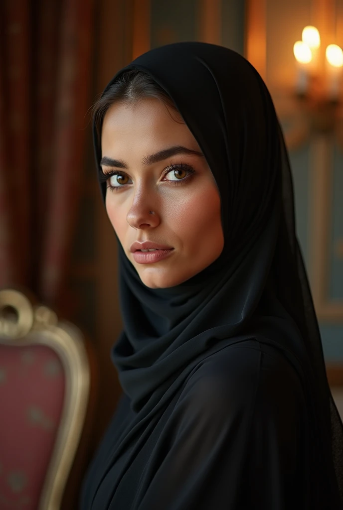 A women in hijab having sex and cum all over the body