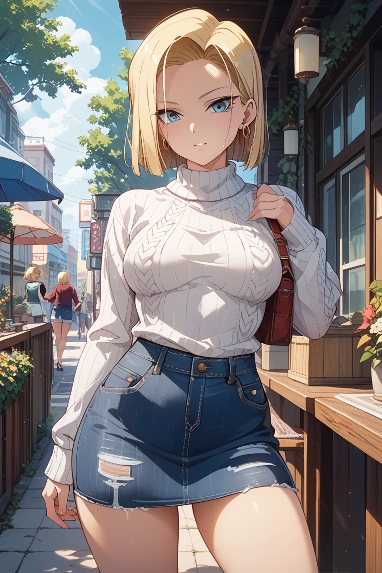 (masterpiece, best quality:1.4), insaneres, absurdres, solo, looking at viewer,BREAK
FAP_ARTSTYLE_sasaame_ra_ownwaifu,
1girl, black eyes, brown hair, long hair, medium breasts, makeup,
long sleeves, sweater, pink jacket, turtleneck, blue pants, formal,
(contrapposto, hand on hip), sunset, sidelighting, outdoors, <lora:FAP_ARTSTYLE_sasaame_ra_ownwaifu:1> , depth of field
