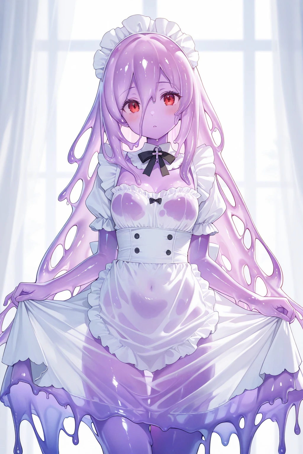 Glaring Eyes Showing disgust Blonde Long Hair anime Romanesque style Super Curly Hair Super long sideburns Wet and transparent salmon pink turtleneck wedding dress cuteポージング Pool at night Droopy eyes Ribbon headband 天蓋付きのcuteベッド Aqua Blue Rubber Sheets Aqua Blue Rubber Bed Sitting Sad face Embarrassing Blushing Wet and see-through salmon pink berry long skirt Wet and see-through salmon pink tights Wet and see-through salmon pink underwear Metal luster Chest mesh Multiple ribbons Soaked in the rain Wet and see-through salmon pink super long gloves Wet and see-through salmon pink pantyhose Wet and transparent shocking pink garter belt cute Pitiful clear Big eyes Droopy eyes Pale pink rouge Shocking Pink Pink Long Boots Wet and see-through salmon pink bodysuit