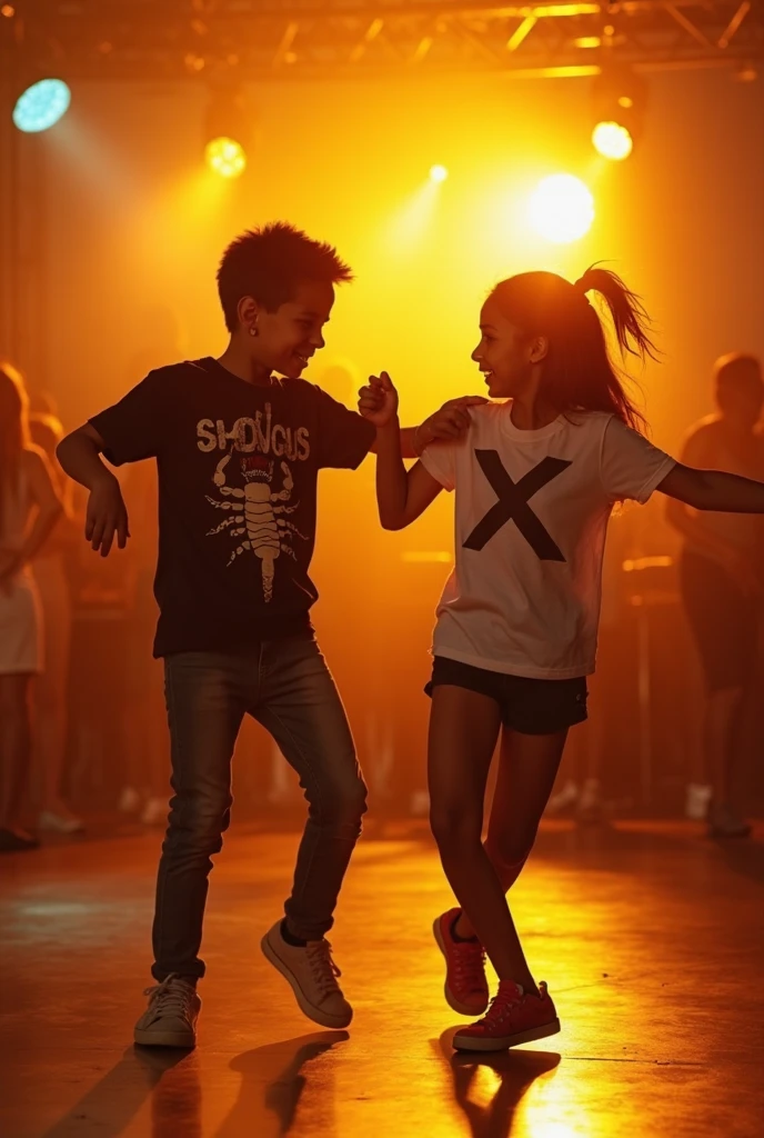 Create a girl and boy dance video