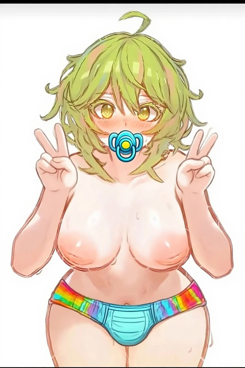 Masterpiece, best quality, 1girl,Midorikawa, simple background, ginger, masterpiece, expensive quality, very_expensive_solve, big_file size, full color,(completely nude:1.2),pussy,niplles,(Loli kid),(pregnant:0.8),