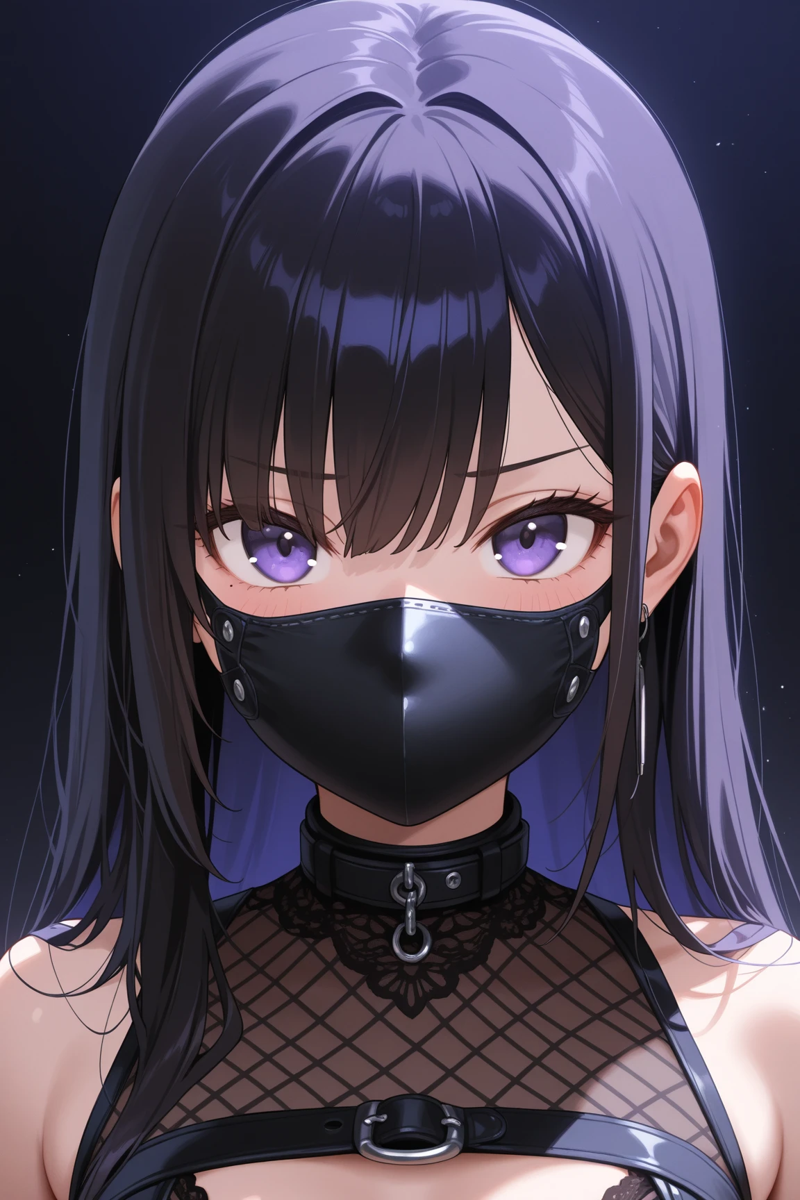 best quality, masterpiece, 1girl, solo, <lora:plugGag-000050:0.8>, plug gag, (gagPlug:1)