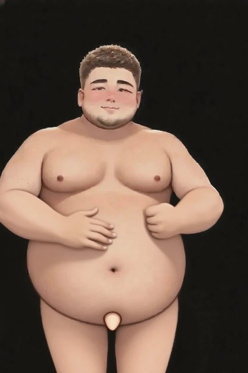 Dynamic pose, on knees,, <lora:jeff:0.8> candid photo of a Jeff 22yo man, (miserable facial expression), shirtless, briefs underwear, brown eyes, (chubby:0.8) belly, dramatic lighting, high detail, realistic details, high detail dark city streets , homoerotic, portrait
