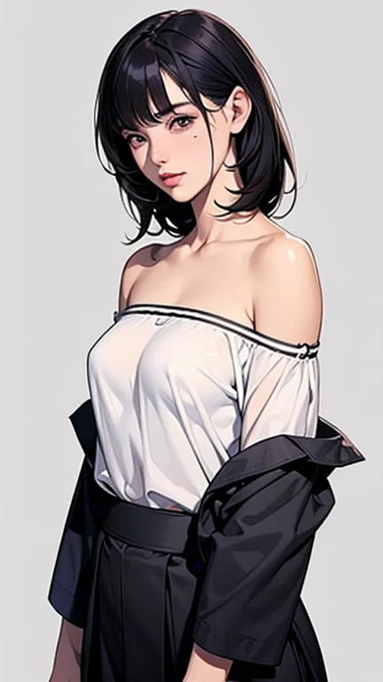 A halter neck sweater that exposes the sides of the chest and the area from the shoulders to the waist. Men who are inexperienced in love can fall in love with it instantly, but it is too stimulating for men who have no experience with women.