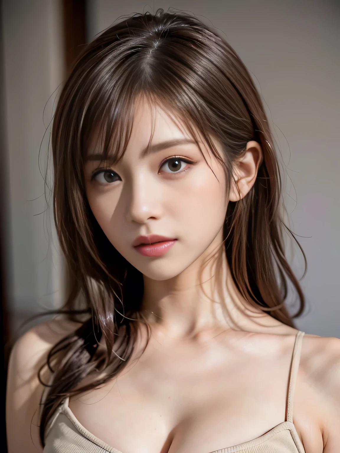 ((Highest quality)),(超High resolution),(Very detailed),(Detailed Description),((The best CG)),(masterpiece),Ultra-detailed art、(Highest quality、8k、32K、masterpiece)、(Realistic)、(Realistic:1.2)、(High resolution)、Very detailed、Very beautiful face and eyes、1 female、((:1.3))、Tight waist、Delicate body、(Highest quality、Attention to detail、Rich skin detail)、(Highest quality、8k、Oil paints:1.2)、Very detailed、(Realistic、Realistic:1.37)、Bright colors、