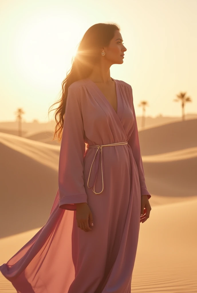 realistic blonde sexy girl standing on realistic desert. wearing light oversized purple shirt , no pants , natural makeup, good vibe, with very big boobs, laying in desert, ultra realistic, white skin, realistic