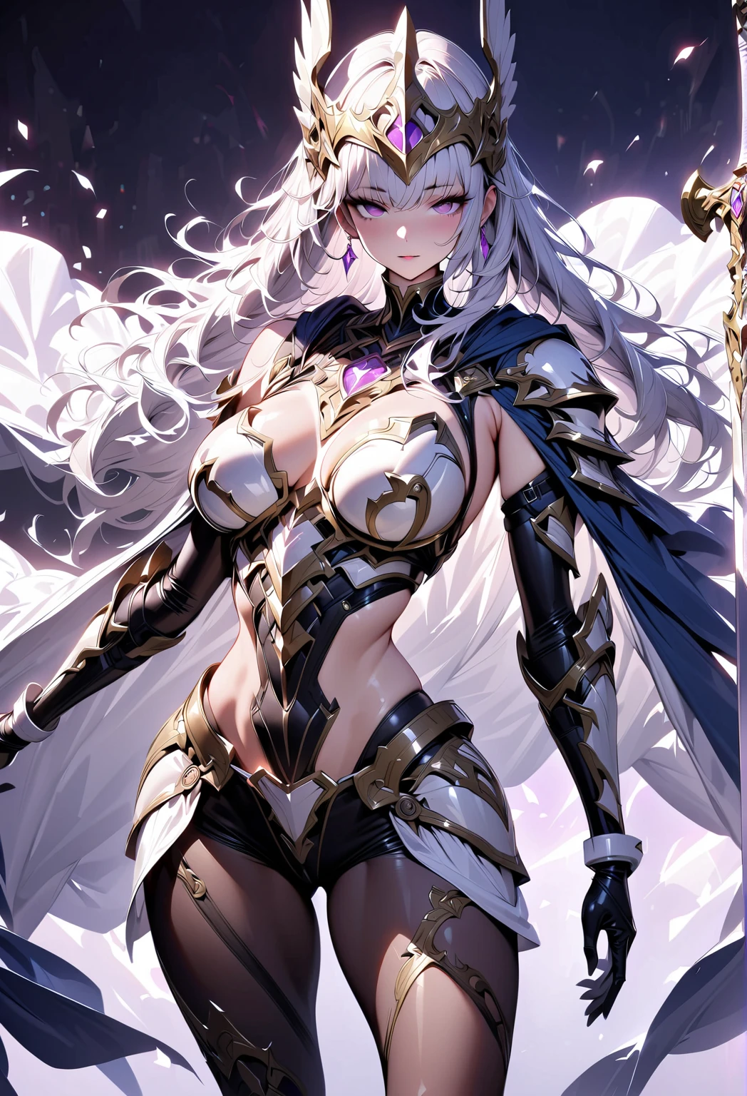 (((highest quality、first-clasasterpiece、Normal body、8k、Detailed face、Ultra-precision、Normal hand、Normal finger、5Finger、)))Brightly colored hair、Silver-turquoise hair、Short Hair、Shortcuts、Sleeping habit head、Unshaven Head、Small breasts、Beautiful body、Brave、Brave Princess Knight、A sad expression、A look of amusement、Moist eyes、Legendary Sword、Sword of Light、Dragon Sword、Sword and magic circle、Magic Sword、The Great Magic of Light、huge magic circle、Shiny Tiara、Silver Breastplate、knight armor、Dress Armor、metalic armor、Armor Skirt、Silver Leotard、Navel-baring leotard、Green belt、Silver Half Cloak、Evil Eye、Blue and scarlet odd eyes、Magic circle pattern on eyes、Demon King's Castle、Evil Cave、Swinging a Sword、Sweep with a sword、In combat、Heart mark on uterus、Heart pattern on abdomen、Heart tattoo on belly、Heart mark on navel、The Cursed Princess Knight、The Curse of Passion、Princess Knight Under a Spell、Princess Knight Trapped in a Spell、Chains in both hands、Caught in chainysterious World、Pink in the Brain、Walking Obscenity、Lewd temperament、Masochistic temperament、Always in heat、defeat wish、training desire、Obscene delusions、Trembling and trembling、I'm trembling、I'm twitching with pleasure、Vibrating expression
