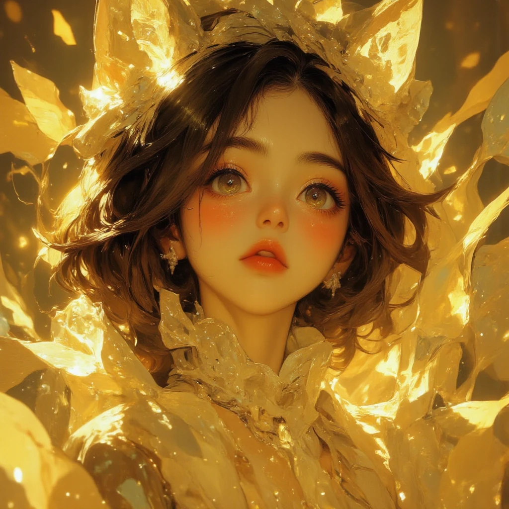 masterpiece,best quality, illustration,{beautiful detailed girl},beautiful detailed glow,(flames of war:1.2),(nuclear explosion behide:1.3),rain,detailed lighting,detailed water,(beautiful detailed eyes:1.1),expressionless,palace,azure hair,disheveled hair,long bangs,hairs between eyes,(whitegrey dress:1.1),black ribbon,white bowties,midriff,big forhead,blank stare,flower,long sleeves
