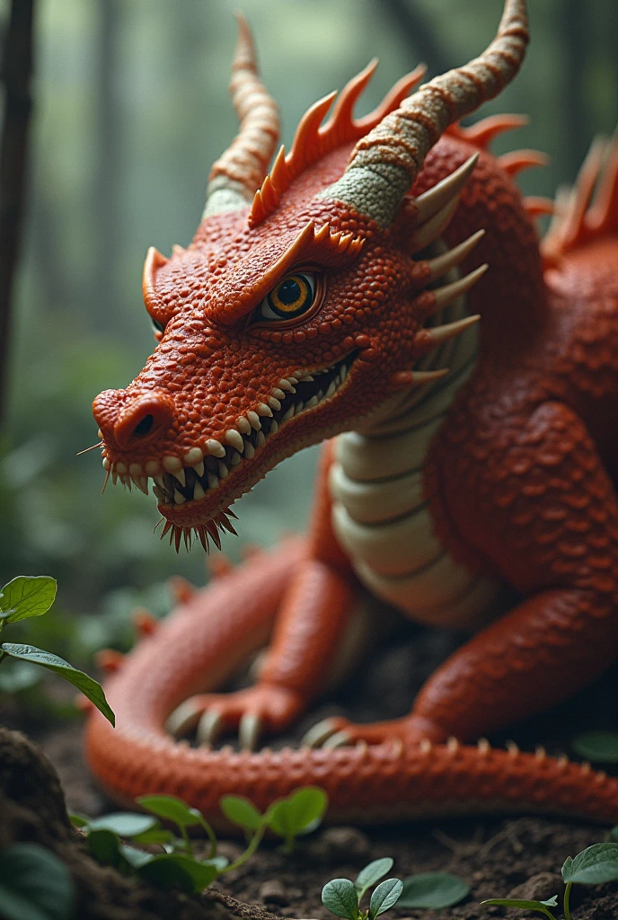 Elden ring dragon with a ballsack/testical hanging down 