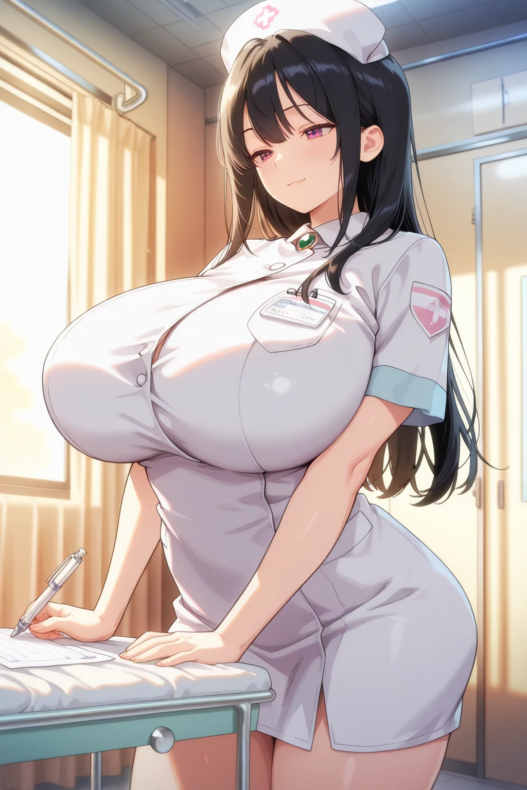 nurse uniform,hospital, latex nurse suit,nurses,busty,elbow gloves,labcoat,redhair woman,grey eyes , gigantic ,medical instruments,asian nurse,two nurses,speculum,examination room,oversize , ,big ass ,strap on, lay on table ,legs spreaded,giving birth,gyno chair , dentist,Milf,latex,red uniform,scalpel