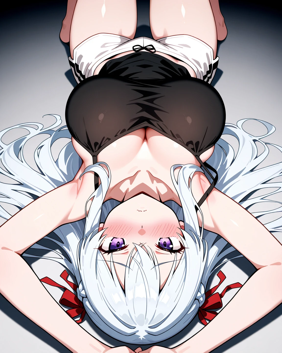 these cartoon sex scenes are some of the most erotic things I have ever seen, 1girl, breasts, hetero, pussy, nipples, cunnilingus, multiple boys, torn clothes, old man, old, blue eyes, large breasts, skirt, shirt, group sex, navel, blush