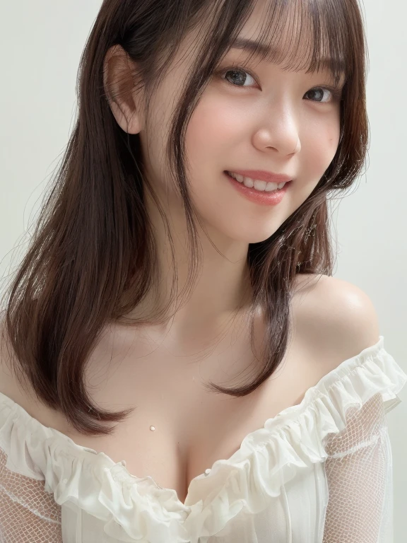 masutepiece, Best Quality,
Ultra-detailed, finely detail, hight resolution, in 8K,
((Photorealsitic:1.4, Raw photography, 超hight resolution,Top image quality: 1.4)),
Wallpaper,
((Composition that includes the perfect whole body)),
Beautiful detailed eyes, Natural Color Lip,
((A big smile:1.5)),
((Random and cute hairstyles)),
((Random and cute poses)),
((Colossal tits、cleavage of the breast:1.2)),
((Random sexy underwear:1.5)),
((Thin abs with thin lines:1.5)),
((Bring your chest together with your arms:0.9)),
((From above)),
((Random blurry background)),
((((I can see my whole body when I lie on the bed:1.7)))),,
((Tuck your chest between your arms))
very detailed and professional lighting、
((Random and cute facial expressions:1.5))、
((thigh visible:1.5))