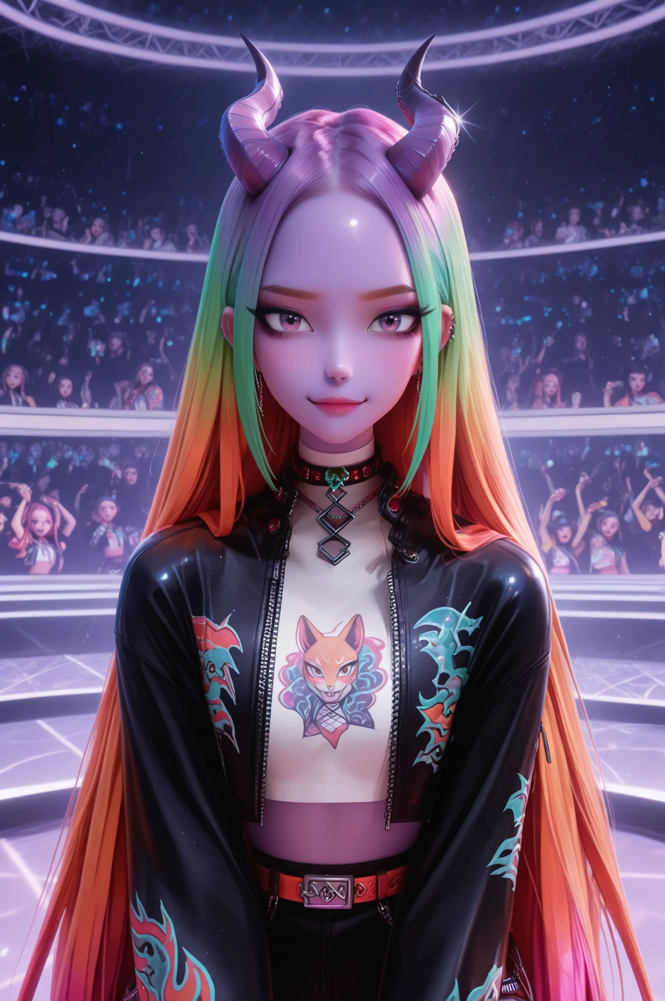 extremely detailed scene of sailor moon sitting on a vantablack toilet taking a rancid dump of exploding sequins by naoko takeuchi octane render pixiv neon colors striking details, rim lighting, unreal engine 5, wlop, artgerm, sakimi, duskypie