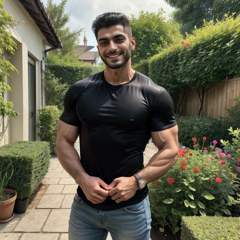 homem jovem, negro, gordo, com cavanhaque , 35 anos, sorrindo, usando terno cinza claro, camisa branca, gravata vermelha escura, dentro de uma igreja adventista, pose para foto, olhando para frente, corpo de lado, foto de stock, por Emma Andijewska, por Jakob Gauermann, igreja, foto de alta qualidade, mid portrait, foto tirada, foto de set, high resolution photo, Religion, amizade, muito expressivo, anime realista, desenhado, 4k