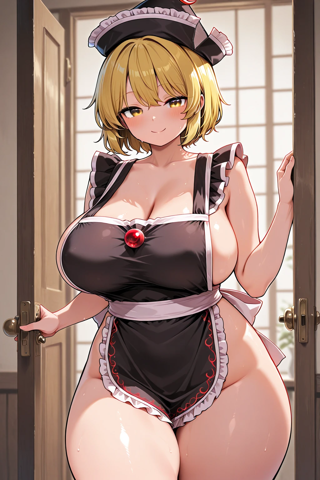 masterpiece,Highest quality,Light blonde short hair。Short Hair。Red Eyes。Droopy eyes。Baby Face。boyish。glamorous。Plump。Big Tits。Very large breasts。Big Tits。Big Boobs。tits。White。White Goth。Frills。Princess Dress。Embarrassed。Bedroom。クソデカtits。Dirty Body。milf。Voluptuous。Super Breasts。Wedding dress。Long Skirt。Large breasts。lure。First Night。Lolitadress。Lolita。sexual intercourse