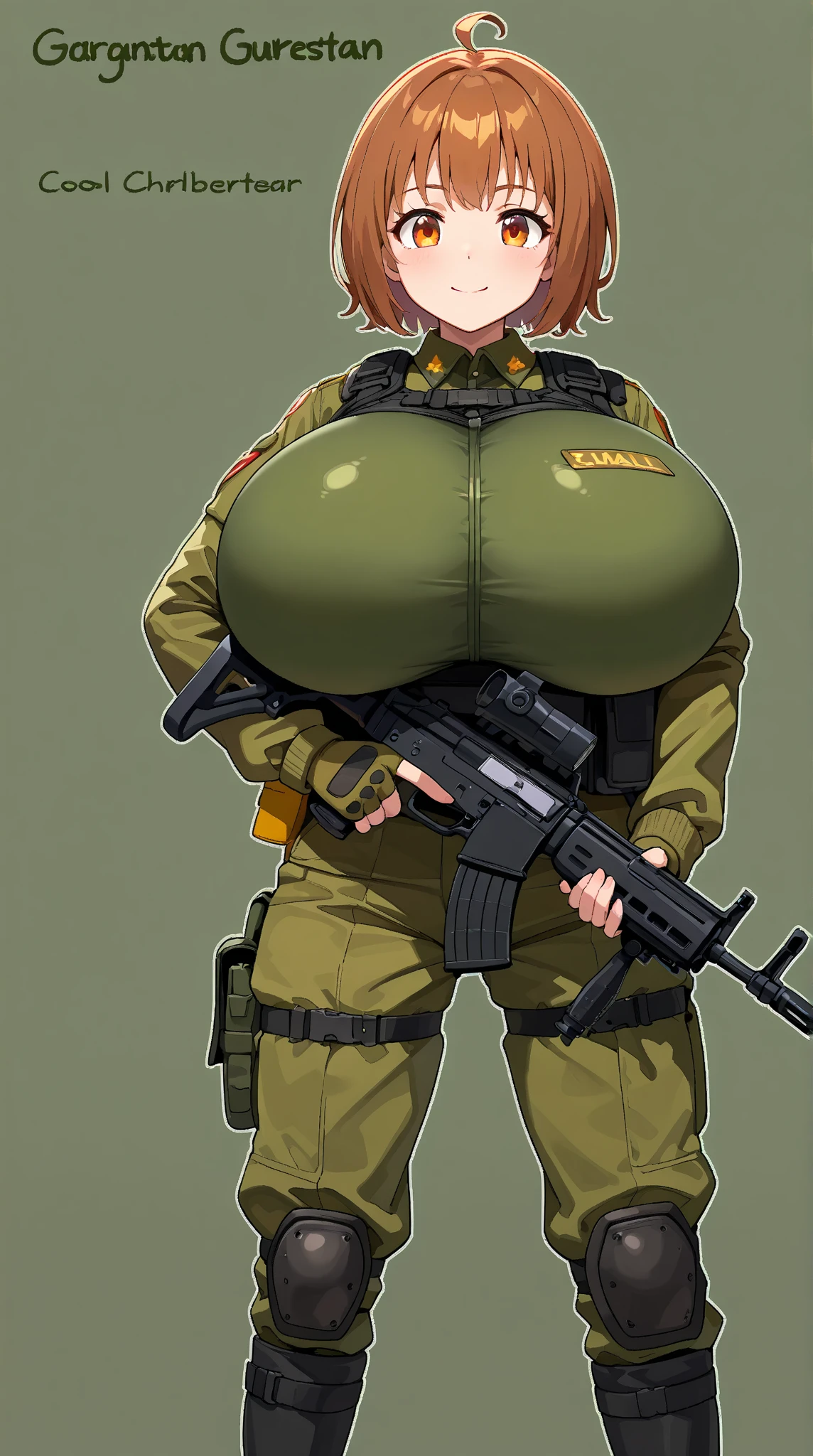Slime girl, (slime), Slime hair Double buns hair style, Pumpkin Orange, weapon belt, Masterpiece, Best Quality, gigantic breasts, slime girl, slime girl, purple hair, lavender hair, yellow clothes, weapon belt around waistline, rifle, long rifle, AR-15 Rifle, assault rifle, exposed yellow bra, yellow clothing, wearing yellow clothing, fully body view, tight yellow dress, Rifle in hand, mature woman, gorgeous, perverted, sexy, yellow dress, exposed chest, exposed bra, exposed breast, black boots/heels, gold bracelets around wrist, holding rifle, aiming with rifle, tactical stance, tactical gear, sweaty body, long legs, tall woman, lustful yellow eyes, yellow lingerie
