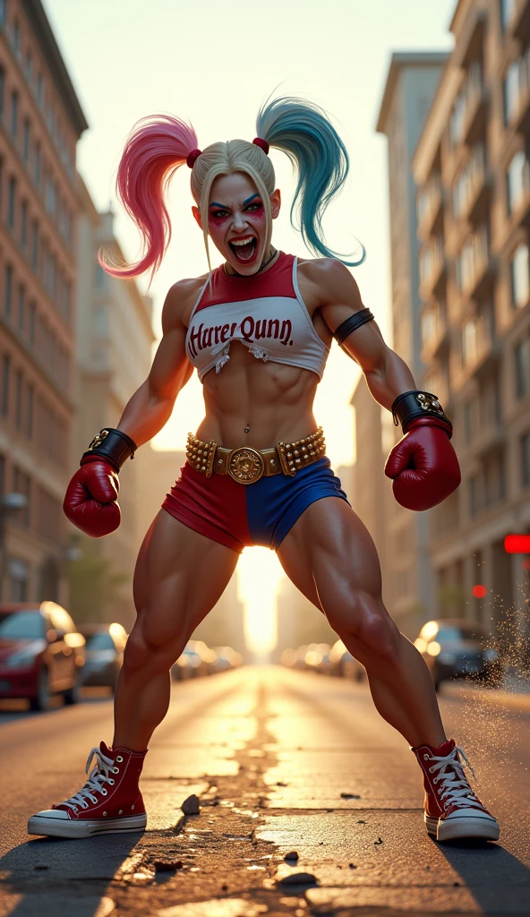 Harley_Quinn,
long-skinny-physique, long-legs,
wearing-"leotard",
sweating, angry eyes, <lora:xl_XL_pepe_punch(pony)3:1> pepe punch pose,
spotlight, dark background,
BREAK, score_9, score_8_up, score_7_up , <lora:toro_ahe_adjuster:1>