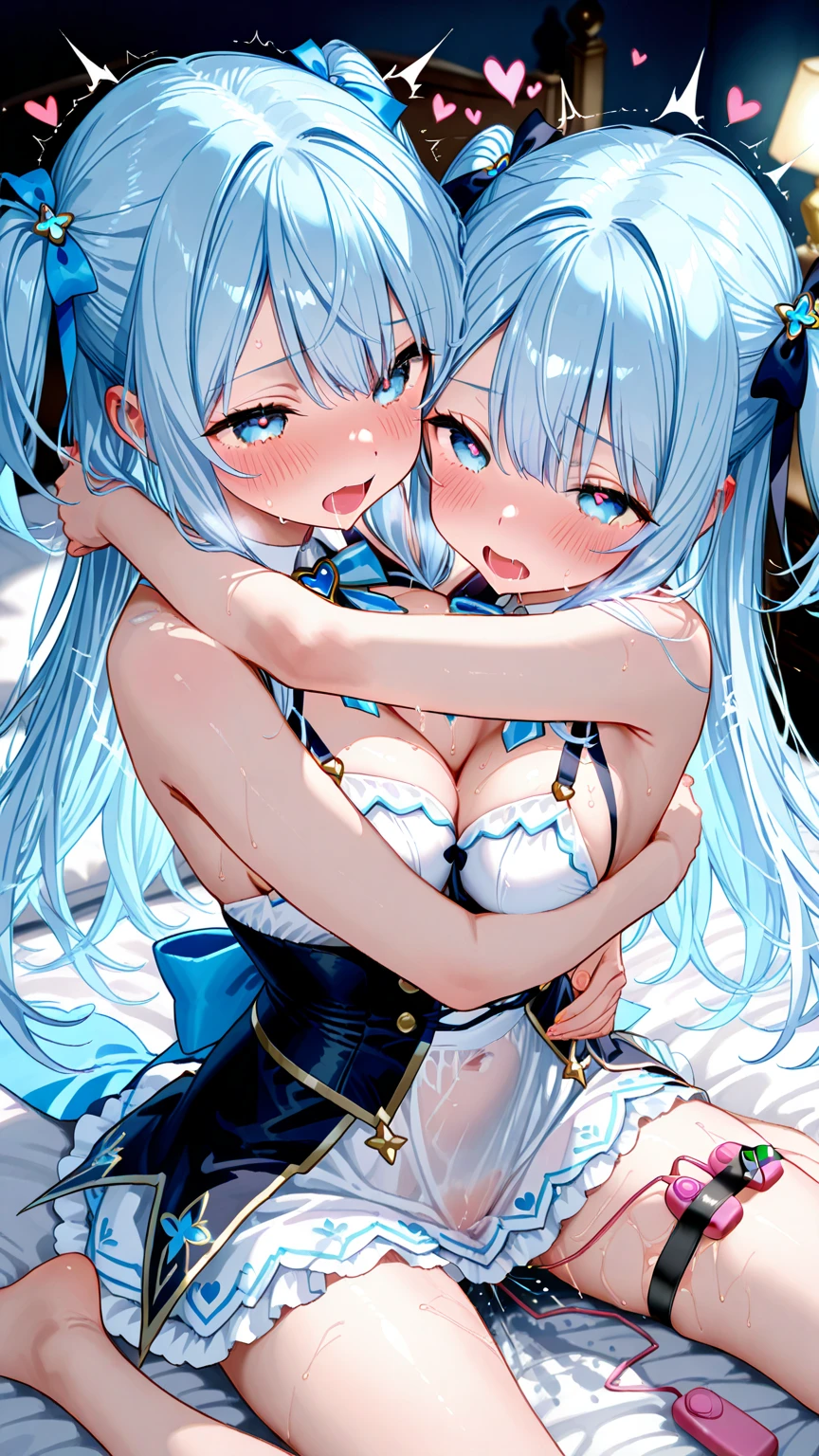(((ass pov,1 boy, penis, breasts blowjob, paizuri, penis is between breasts, )))penis in breasts, breast squeeze, (((fellatio)))、(highest quality)), ((masterpiece)), (family friendly), Perfect Face,Shiny skin,Beautiful breasts,red eyes,Shiny skin、Sunburned skin、Sweat、Off the shoulder、Double teeth、hotel、School swimsuit 、hatsune miku、silver Hair Color、Young、Big Breasts,(((Milking)))、(((2girls,Breast Matching)))、Breastfeeding、1boy,penis,paizuri、bitch、blowjob、Handjob、blowjob、(((Breast milk,How)))、Subjective、projectile How、How on body , (((How on breast)))、On all fours.Penis between breastore than one person)))