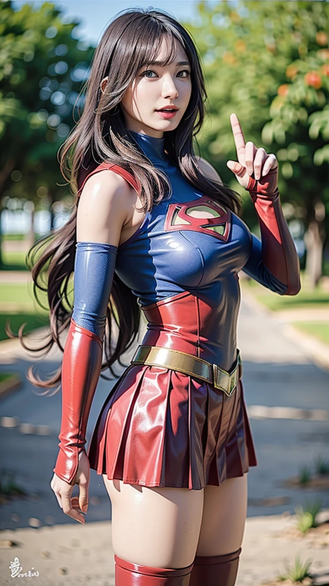 (8k、Highest quality、masterpiece:1.2)、(Realism、Photorealistic:1.37)、Ultra high definition、(Highest quality)、(masterpiece)、Supergirl trapped by tentacles、(Perfect fit body、Perfect fit、Perfect Thighs)、(((Wearing the Supergirl suit、skirt、Damaged、Torn、Thighs in Torn clothes、 Exposed arms)))、Long Hair、Long Hair、(((Tattered clothes、Too much exposure、Torn clothes、引き裂かれたskirt、ボロボロのskirt、White liquid all over the body、White liquid sticks to the body、 on the face、胸に白colorの液体、)))、(((The background is a prison、Hands clasped behind head、Surrounded by tentacles、The body is connected by many tentacles.、Hands bound by tentacles、The legs are tied with tentacles、Tentacles groping the whole body、color々Mature woman posing))),(Open your mouth、Scream、painでうめき声をあげる, painを感じ, Flowing Tears:1.5), pain, I&#39;m in pain and crying、A meat stick is stuck in his crotch、