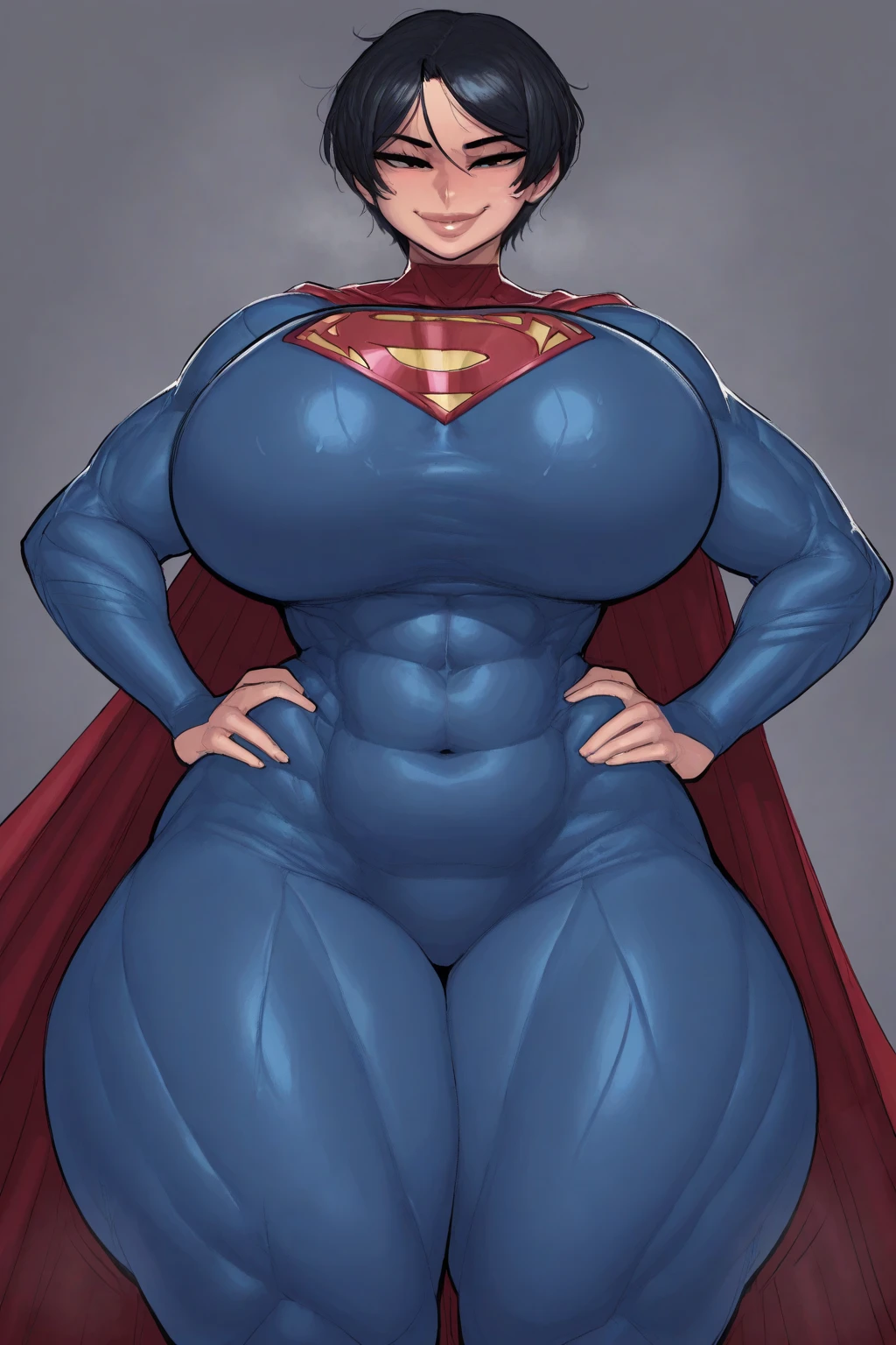 superman becomes fat girl