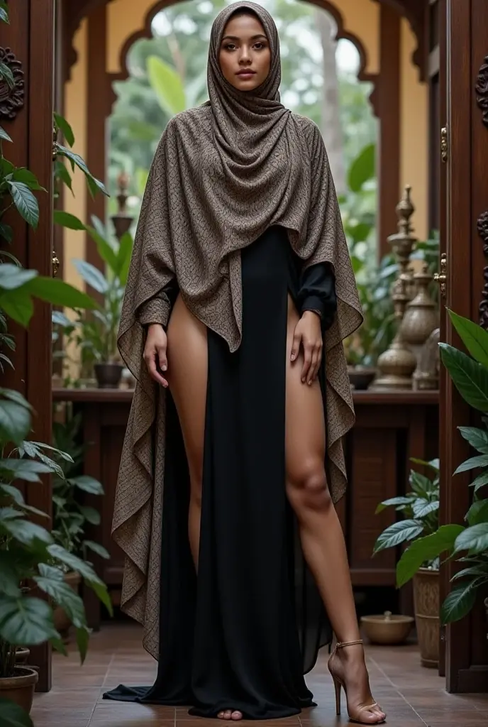 ameera al taweel, femme, arab ameera al taweel, woman in black robes, inspired by Maryam Hashemi, elegant lady, wearing black robe, a close up of a person wearing glitter shoes and jeans, sparkly, glitter, rose gold, shimmer detailed, high heels, femme, shoes, high shoes, metallic, wearing open toe heels, glittery, fashionable, heels on her feet, gold, sequins, sparkles, shimmering, golden glistening, shiny gold, beautiful, silver gold details
