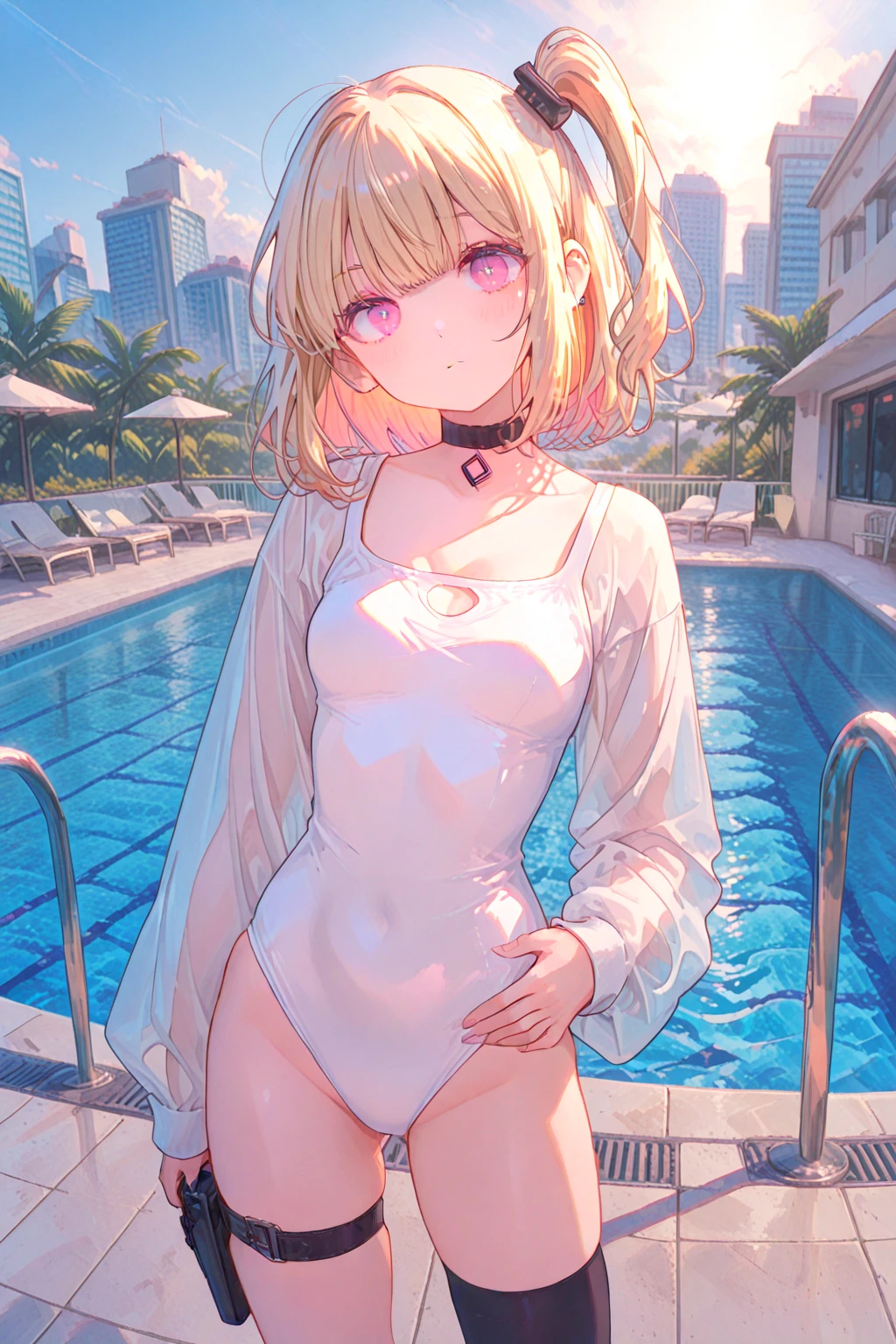 (masterpiece, best quality:1.5), (ultra detailed, high resolution, 8k, beautiful detailed, UHD, best anatomy), blonde hair, small breasts, 1girl, barefoot, glass art, glass, Beautiful gradation, wondrous, break glass, Glass background, Everything is cracking to pieces