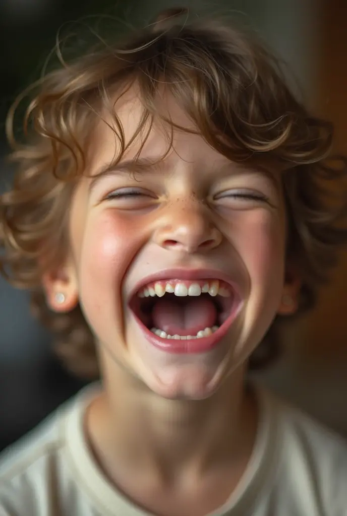 Female pervert，children，adorable，big laughs，Hold in front of the screen