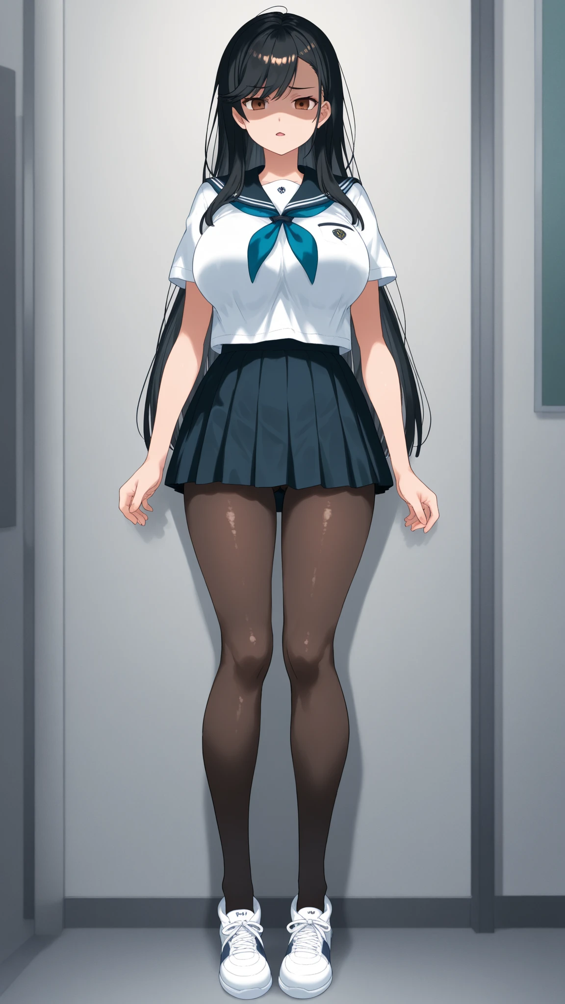 ((tmasterpiece)),((best qualtiy)),ultra - detailed,illustratio,Explicit,nsfw,beaturiful body,beautiful nose,Beautiful character design,perfect eyes,s the perfect face,Wallpapers,Super high-rise,4K,photography of,(big breasts beautiful,Bigboobs:1.2),(beauitful face:1.2),senran,(black color hair,long whitr hair,wavey hair),1girll,racket,solo person,tennis racket,Close your eyes with one eye,underdressing,tennis wear,pantiess,a skirt,track suit,inside in room,Tennis Tube,from below,nabel,pantiess,white panties,are standing,无袖,The shirt,blue-sky,sleeveless shirts,White color blouse,looking at viewert,Superskirt,boobgasm,exteriors,hair between eye,By bangs,white skirt,shiny,pleatedskirt,hason,collared shir,shinny hair,Arm on the back,Keep your mouth shut,ssmile,blue colored eyes,nose blush,perspire,Be red in the face