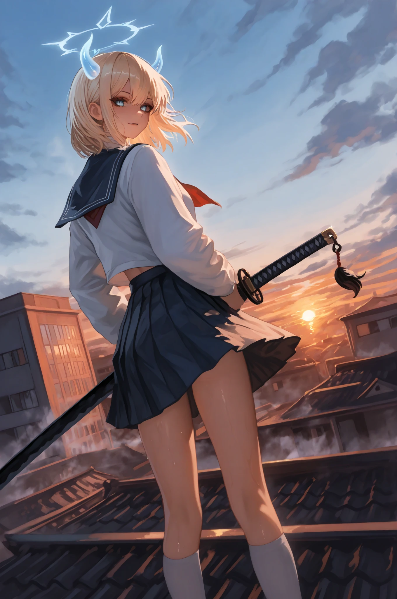 (full body:1.5),(1girl:1.3),(looking at viewer:1.4),(anatomy correct:1.3),(In the paradise of the day:1.3),(Wearing Very thick Printed Pantyhose and Tang Monk Set JK uniform printed pleated skirt and JK uniform leather shoes with bow decoration :1.3), (A high jump posture:1.3),(In pink|amarelo|blue colors|green color|red colour|white colors|black in color|purpleish color|greys|Beige|Flesh color 1.4),,(Accurate and perfect face:1.4),(Clothing Gloss:1.25),(Skin reflection:1.25),hyper HD, Ray traching, reflective light,structurally correct, Award-Awarded, high detal, lightand shade contrast, Face lighting,cinmatic lighting, tmasterpiece, super detailing, high high quality, high detal, best qualityer, 16k,high contrast,