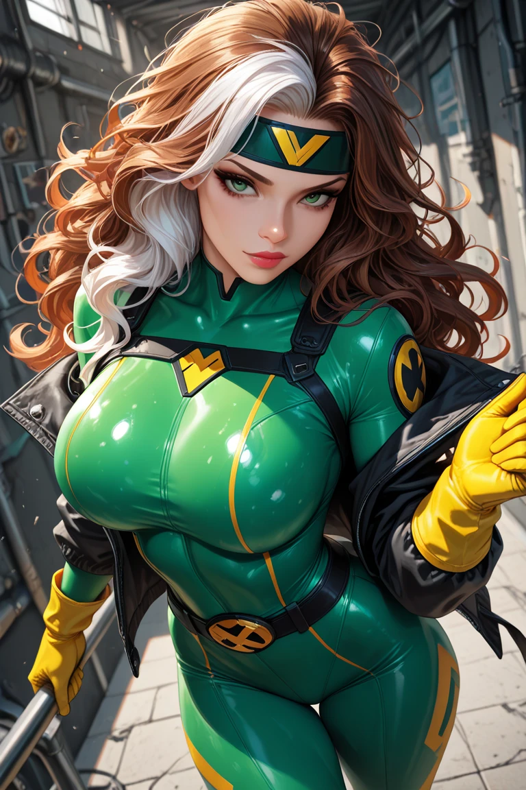 /imagine rogue ao estilo do jim lee, uniforme apertado, cameltoe, athletic body with full breasts, detailed hands, corpo escultural com cintura fina e quadris largos, corpo sensual, ultra hd, bunda arredondada,pernas torneadas