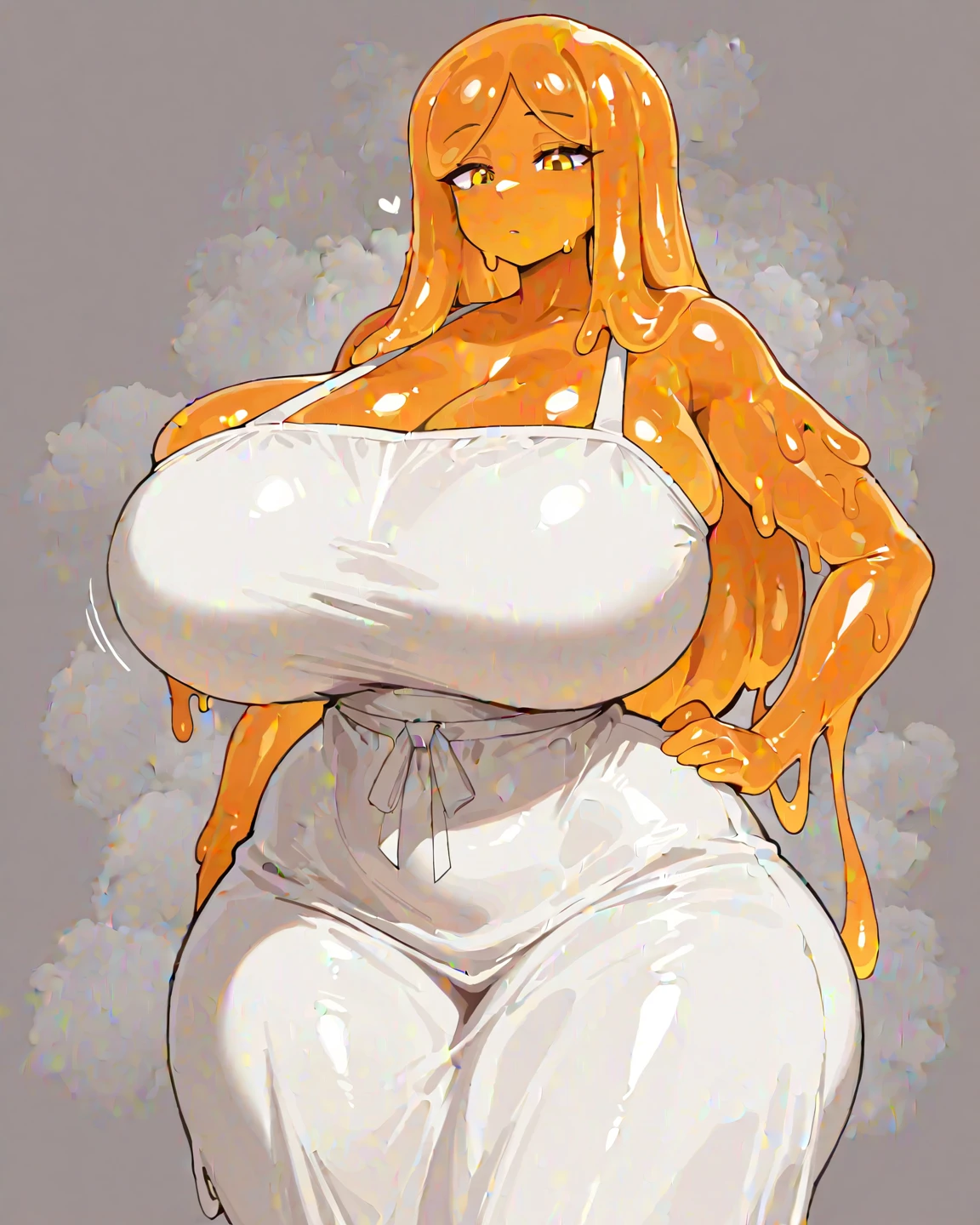 ((2girl)), (masterpiece, best quality), High resolution, Very detailed,4K,8k, ((Anatomically correct number of limbs),(Anatomically correct number of fingers)), ((steam,Wet:1.3,shiny), ((breast grab),(grabbing another’s breast)), (playboy bunny,thigh highs,erect nipples:1.5,cameltoe), ((huge breasts),(gigantic breasts),(Dripping breast milk:1.3),beautiful breasts,curvy), ((girl trembling with sexual climax)), ((orgasm:1.5),(blush),(Sweaty:1.3),(Drooling)), (slime,slime tentacle), (manga,text)