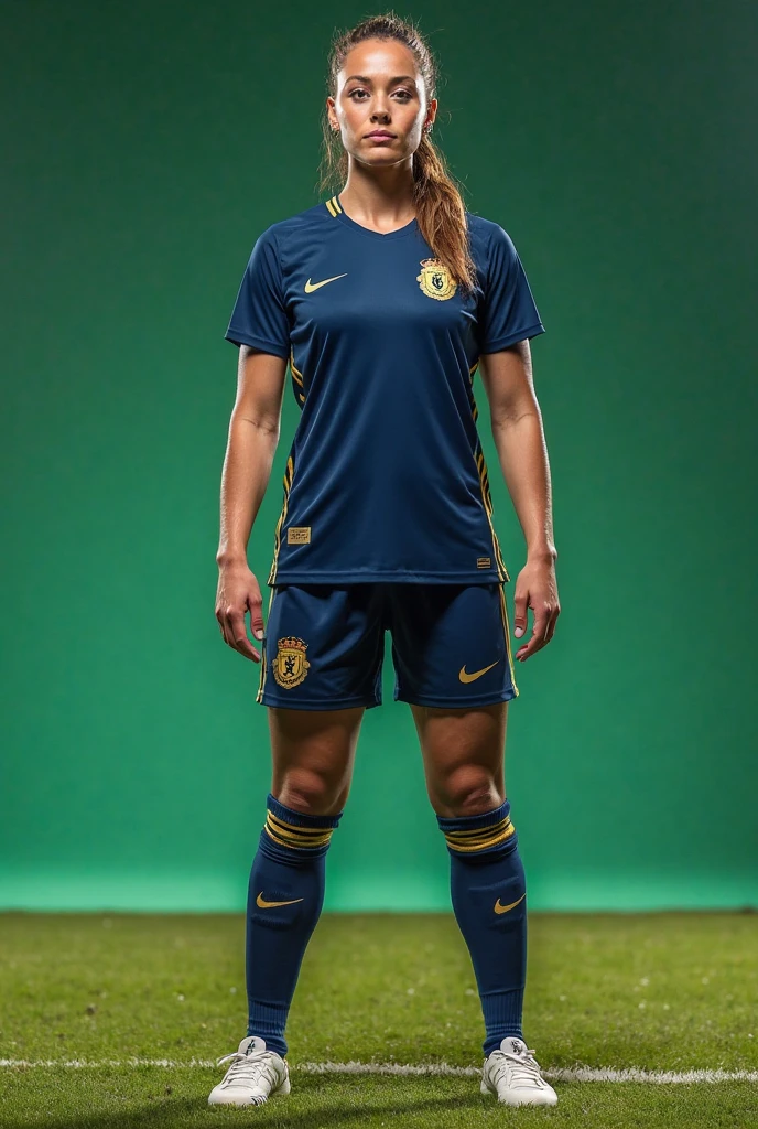 Menina indiana madura bonita, in brazil national soccer team uniform, ((fino, pequeno)), fotorrealista, fotografia, obra prima, realista, realismo, fotorrealismoo, alto contraste, photorealistic digital art trending in Artstation 8k HD high definition detailed realistic , circunstanciado, textura da pele, hiper detalhado, textura de pele realista, armadura, melhor qualidade, Ultra high resolution, (fotorrealista: 1.4), high resolution, circunstanciado, Foto RAW, sharp re, by lee jeffries Nikon D850 film stock photography 4 kodak camera portra 400 lens f1.6 Rich Colors Hyper Realistic Texture Realistic Dramatic Lighting Irrealengine Trending in Artstation Cinestill 800