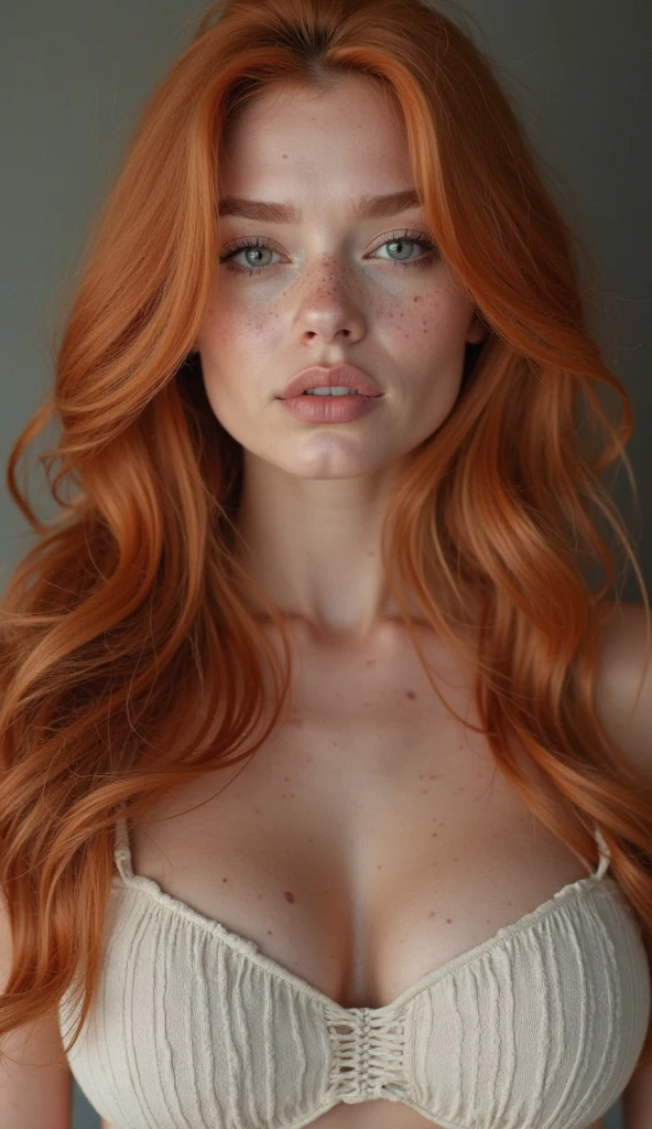 arafed woman with red hair and a black dress posing for a picture, red wig, wavy vibrant red hair, vibrant red, vibrant red hair, red hair and attractive features, bright red hair, short red hair, wavy big red hair, strong red hue, with curly red hair, fiery red, messy square vibrant red hair, red colored, red short hair