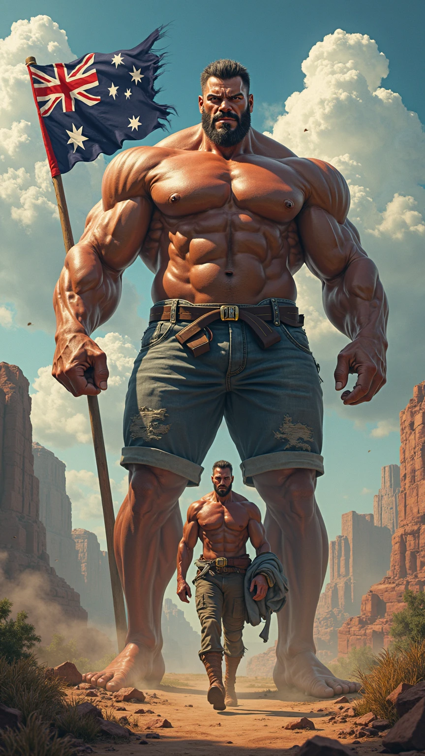 Strong muscular man,street angry,backpacks,epic realistic,photore,faded,complex stuff around,the complex background,soaking wet,com cores neutras,((((hdr)))), ((((muted colors)))),Complex scenes, artstation, Complicated details, vignet,fullnude