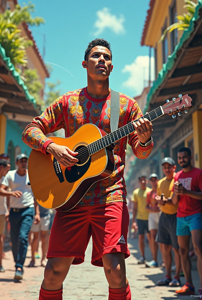 Man dancing Brazilian funk