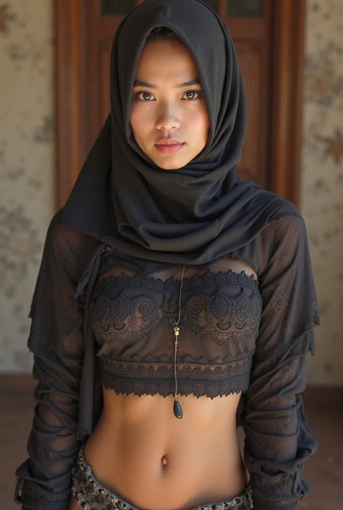 ((Flat Chest)), Naked, Angry pose, Angry face, (((HIJAB MALAY GIRL))), masutepiece, High quality, UHD 45K, Realistic face, Realistic skin feeling , A Malaysia Lady, 49 years old, , Very cute and baby-like face, (((FLAT CHEST))), (MATRIX WORLD), ((look In front at the camera and SADNESS)), ((())), (((CUTE GIRL))), ((BROWN PASTEL LIPS)), ((BLUE PASTEL LACE)), ((CHUBBY)), ((UNDRESS)). Brown, Flat Chest