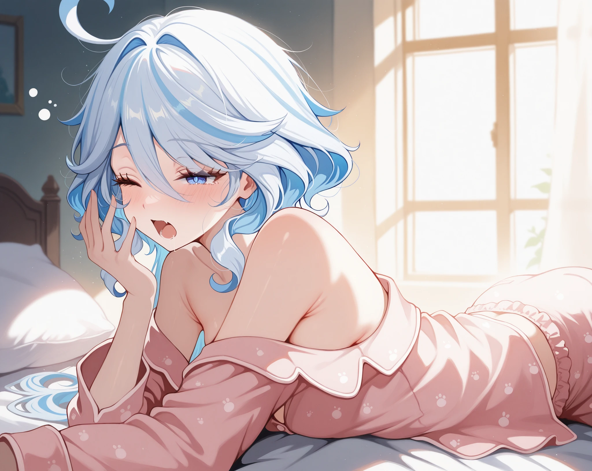 (highres, high quality:1.1),
1girl, cleavage, dress, (hell, skull:1.2), petals, on back, lying, hair spread out, 
frieren, [earrings],
<lora:frieren-V34-2:1>
<lora:luxearte-v18-lora:1>