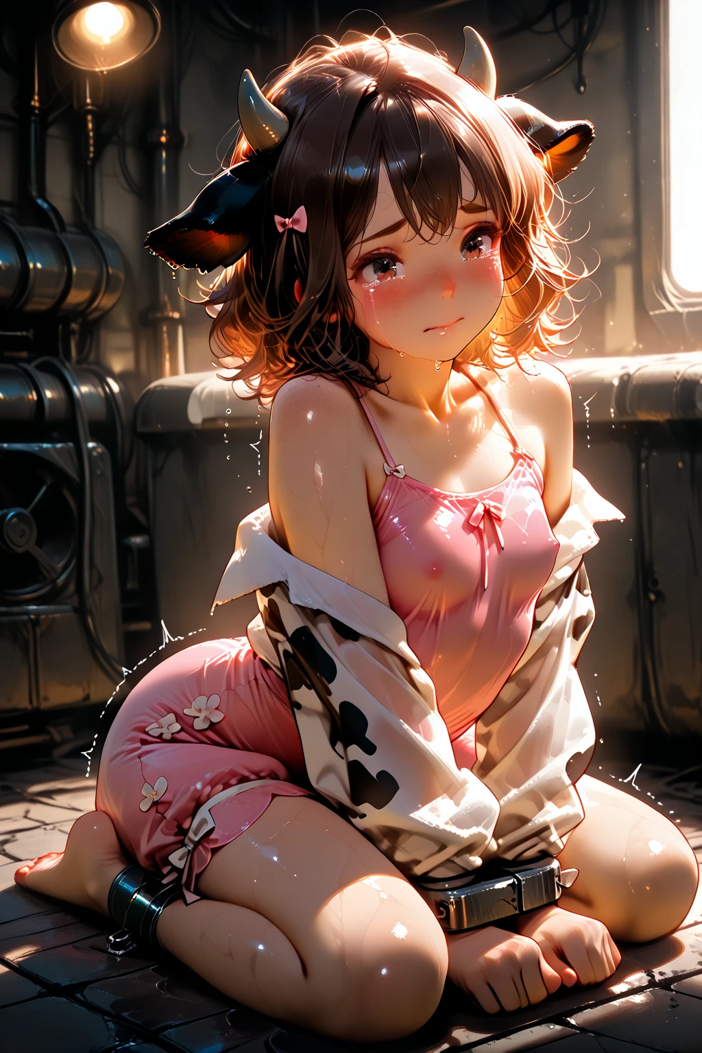 ((best quality)), ((masterpiece)), (detailed), 1girl, (big forhead:1.2),extremely detailed cute anime face, (((flat ?????))), (flat ?????:1.1),((((long twin braids,tight braids,long braid,braided hair,long hair)))),intricate eyes,beautiful detailed eyes,symmetrical eyes,(((detailed face))),beautiful detailed lips, looking at this, (((embarrassed))),(horrified expression),(panic),(crying),highres,(best quality),(ultra detailed,extremely detailed),perfect face details, ((masterpiece:1.4, best quality))+, (ultra detailed)+, long twintails, cute girl, (flat ?????:1.1), small ???????, slim body, skinny, (narrow ????), prominent collarbones, skinny arms, flat stomach, visible hip bones, long hair, red hair, white hair, blonde hair, dark hair, ponytail, thick ponytail, heavy ponytail, small ???????, perfect face, small ??????? (flat ?????:1.1), ????, long revealing gown,Detailed body，Full limbs，(???????????), (turning), ????, (flat ?????:1.1), lingerie, ?????????