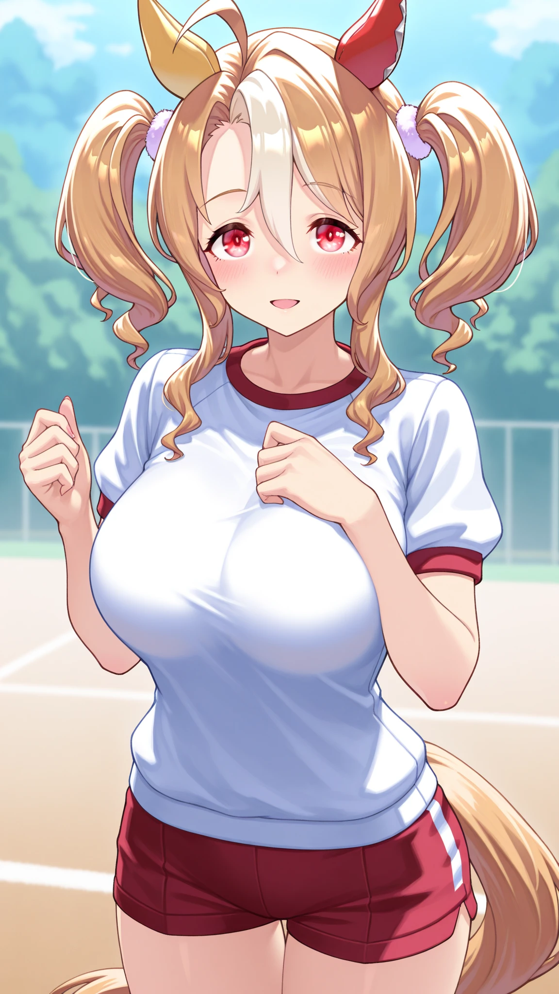 {{{{{16k,  in the first year of junior high school takes a pill and her tits suddenly swell up into huge breasts and her waist gets narrower and more feminine, attracting the eyes of many, and she is just so shy}}}}},{{{{{Ultra High-resolution realistic movie of neat virgin junior high school girl's in School-designated gym uniform with junior high ribbon as pretty as a actress in Grass schoolyard, She's in the middle school, but she's too well developed, her tits are too beautiful, When she rolls up her gym clothes from underneath her shyly raw, hidden big tits pop out, She's a junior high school girl with no makeup and no polish but her body is glamorous, She's a virgin but she's popular popular popular and she just has an aura of being popular}}}}},{{Extremely detailed}},{{{{{dye her cheeks flush and integrated her head pure small, thick lips, Enchanting thick gross idol's Lips}}}}},{{{{{dark colored bang ponytail hair}}}}},{{{{{She get more attractive and smoother her body, her expression and appearance are transformed into that of a pure, Her white tits are so fluffy, and are depicted in great detail, but her sex appeal from her neck fills the schoolyard, her bodyline and tits and hips are getting cuter and cuter, She has been reborn as a pretty one-in-a-thousand-year girl with a sparkling aura of cuteness}}}}}