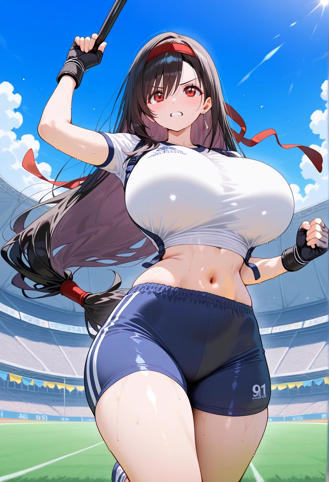 (Very delicate and beautiful:1.2)super model,,Big Breasts,Beautiful breasts,voluptuous,【bike shorts】,,【3 girls】,【mutiple girls】,highest quality, High resolution, 8K,, big breasts, 【many people】, Vivid details, ,Idol Group,【Group of girls】,【boxing】,Combat readiness