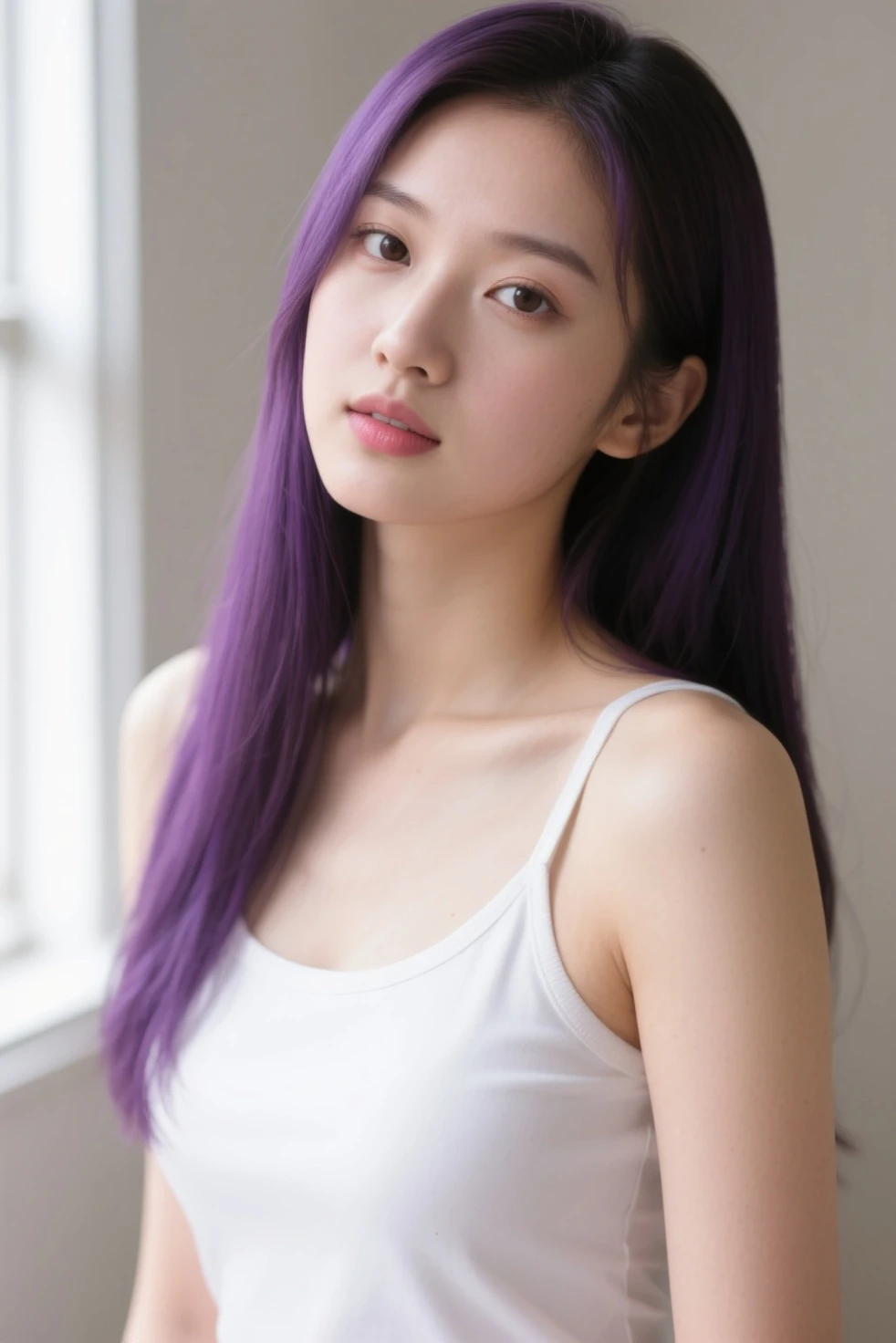 a close up of a woman in a waterfall, korean girl, gorgeous young korean woman, beautiful south korean woman, korean woman, beautiful young korean woman, korean women's fashion model, photo of slim girl model, attractive pose, floral dress, skinny waist and thick hips, jaeyeon nam, tattoo girl, light purple hair, verybadimagenegative_v1.3, ng_deepnegative_v1_75t, (ugly face:0.8),cross-eyed,sketches, (worst quality:2), (low quality:2), (normal quality:2), lowres, normal quality, ((monochrome)), ((grayscale)), skin spots, acnes, skin blemishes, bad anatomy, DeepNegative, facing away, tilted head, {Multiple people}, lowres, bad anatomy, bad hands, text, error, missing fingers, extra digit, fewer digits, cropped, worstquality, low quality, normal quality, jpegartifacts, signature, watermark, username, blurry, bad feet, cropped, poorly drawn hands, poorly drawn face, mutation, deformed, worst quality, low quality, normal quality, jpeg artifacts, signature, watermark, extra fingers, fewer digits, extra limbs, extra arms,extra legs, malformed limbs, fused fingers, too many fingers, long neck, cross-eyed,mutated hands, polar lowres, bad body, bad proportions, gross proportions, text, error, missing fingers, missing arms, missing legs, extra digit, extra arms, extra leg, extra foot, ((repeating hair))