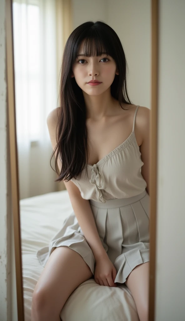 Completely naked、topless、beautiful breasts、normal breasts、bottomless、All naked、naked、No underwear、not wearing anything、short bob、loose curly hair、I was injured、bleed、endure the pain、A painful look、It hurts、I was scared、It was scary look、はAre crying、Are crying、I'm crying、It was scary、trembling、alone, idol face,cute、18-year-old、Japanese、 delicate girl, Frank, Sophisticated, thin arms, innocent eyes, cheek, shiny pink lips、Keep your lips open、depth of field movie light、blurred background、目 focuokeh dof、professional lighting、soft light、(NSFW:1.1)、bodice subian、beautiful feet、asuka saito、body photo、standing、standing、injury,bleed、bodice subian、It was scary、はAre crying、I'm crying, on body,,standing、 masturbation, juice,saliva trace,body fluid、A painful look、hold back defecation、leaking、thin、traces of being attacked、