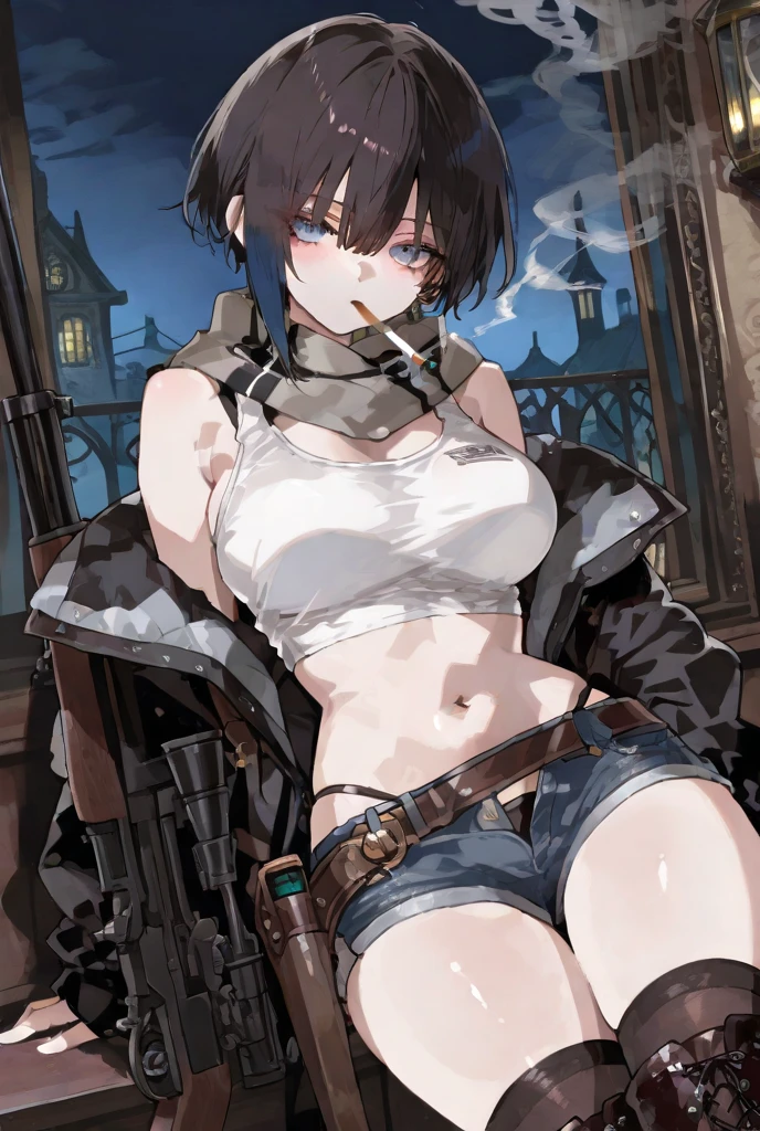(nsfw),(Official art、Best Quality、Unity 8k Wallpapers、32K、 masterpiece、ultra-detailliert、High resolution,Perfect Anatomy),(natural soft light:1.2),(Detailed beautiful face and eyes),shoot from front,cowboy shot,(focus 1woman,solo:1.2),25-year-old beauty、japanes、((medium bob hair:1.5)),black hair,Hanging eyes、black eyes,(tearful:1.2,crying:1.4,open mouth:1.4),((smaller head:1.4,skinny:1.2,slender body:1.2,small breast)),(((injury、red bruise from being beaten:1.5))),((naked,bara naked:1.5), sitting,open legs:1.5、boots、Dirty bed、karo,Wilderness Battlefield、steam punk,