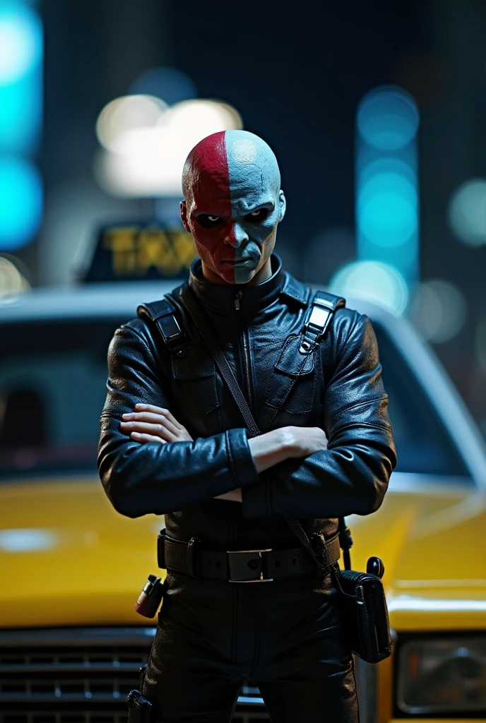um close up de um homem com um rosto branco e olhos vermelhos, Eva Green como Metamorpho, Eva Green é Metamorpho, Captura de tela de Morbius (2022), olhos vermelhos afiados, olhos vermelhos, vermelho - olhos, olhos vermelhos, com olhos vermelhos brilhantes, olhos vermelhos brilhando, com olhos vermelhos, filme ainda de um ciborgue legal